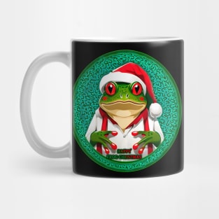 Happy Frog-Christmas Mug